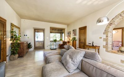 Villa Piazza della Fortezza - Montalcino, Toscana, Italien