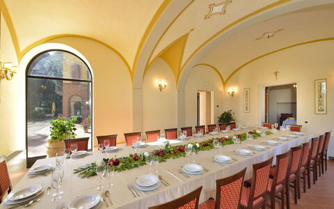 Villa Rocchi: Funktion Hall, Værelse, Restaurant, Bygning, Ejendom, Banquet, Indretning, Ejendom, Måltid