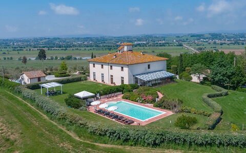 Villa Dei Michelangioli a Brolio: Ejendom, Estate, Land Lot, Bygning, Luftfotografering, Landdistrikt, Fotografering, Fugleperspektiv, Ejendom, Landskab