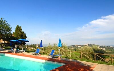 Villa San Gimignano - San Gimignano, Toscana, Italien