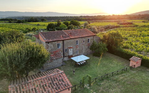 La Gropina Di Loro Ciuffenna: Plante, Himmel, Bygning, Vindue, Naturlige Landskab, Hus, Træ, Highland, Land Lot, Landbrug