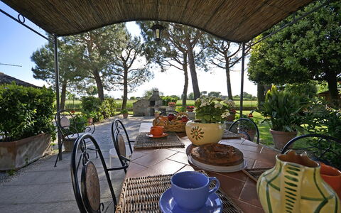 Casa i Pini: Ejendom, Ejendom, Hjem, Hus, Bygning, Gårdhave, Veranda, Værelse, Estate, Gård