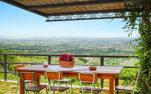 Podere Santa Lucia: Ejendom, Hus, Værelse, Bord, Bygning, Sommerhus, Ferie, Møbel, Ejendom, Landdistrikt