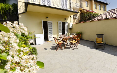 Musetta: Blomst, Plante, Bygning, Vindue, Bord, Stol, Belysning, Arkitektur, Dør, Kvarter