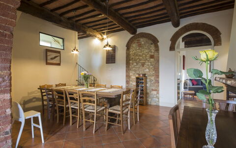 Villa Le Caggia: Bygning, Ejendom, Værelse, Indretning, Møbel, Etage, Hus, Bord, Estate, Ejendom