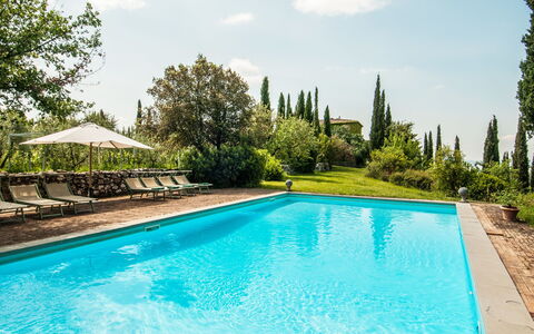 Fontanelle 16: Svømmepøl, Ejendom, Ejendom, Fritid, Hus, Vand, Estate, Bygning, Hjem, Villa