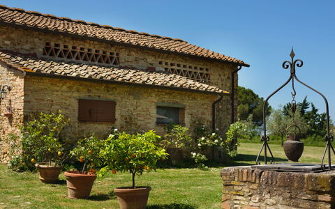 Pozzo Dei Desideri: Plante, Himmel, Bygning, Ejendom, Vindue, Blomsterkrukke, Land Lot, Gadebelysning, Hus, Græs