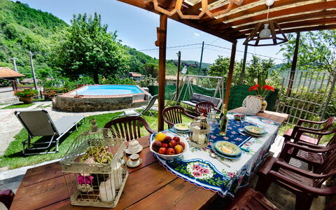 Casa Di Renzo: Ejendom, Dæk, Backyard, Gårdhave, Ejendom, Hus, Hjem, Bygning, Værelse, Veranda