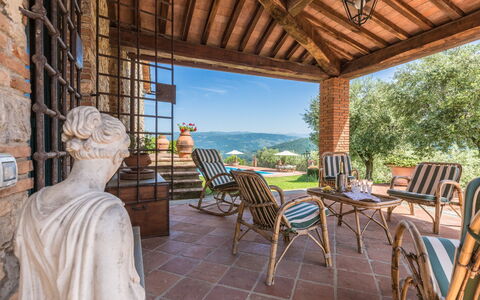 Villa Dell'angelo: Ejendom, Ejendom, Værelse, Hus, Bygning, Veranda, Hjem, Estate, Ferie, Sommerhus