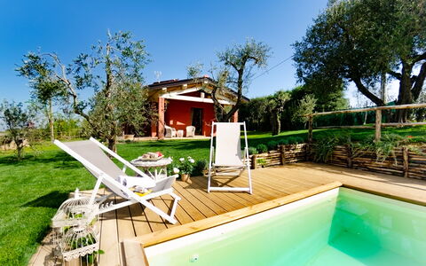 Ai Salici: Ejendom, Hus, Svømmepøl, Ejendom, Hjem, Bygning, Estate, Backyard, Fritid, Villa