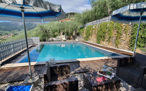 Podere San Martino: Vand, Ejendom, Plante, Svømmepøl, Azure, Sky, Krop Af Vand, Fritid, Bygning, Himmel