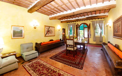 Villa Il Borghetto: Ejendom, Værelse, Bygning, Indretning, Loft, Møbel, Stue, Ejendom, Hus, Estate