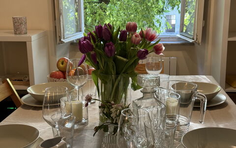 Alle Mura: Møbel, Bordservice, Drinkware, Bord, Serveware, Glasservice, Tallerkner, Dug, Spisestue, Indretning