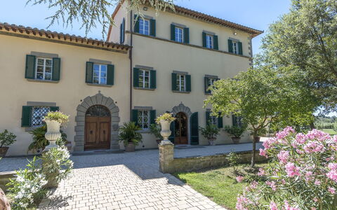 Villa Ivana - Cortona: Ejendom, Bygning, Hus, Ejendom, Hjem, Estate, Villa, Mansion, Kvarter, Træ
