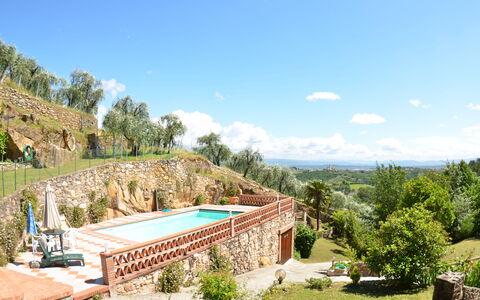 Agli Olivi: Ejendom, Ejendom, Bygning, Estate, Hus, Hjem, Villa, Svømmepøl, Landskab, Ferie