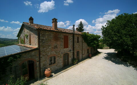 Villa Venanzo: Ejendom, Hus, Himmel, Bygning, Sommerhus, Estate, Træ, Landdistrikt, Sky, Hjem