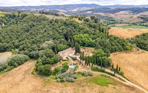 Villa Bacco: Naturlige Landskab, Landskab, Plantation, Luftfotografering, Fugleperspektiv, Landscaping, Evergreen