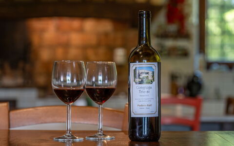 Podere a Lafi: Bordservice, Drinkware, Flaske, Vin, Vinglas, Barware, Glas Flaske, Glasservice