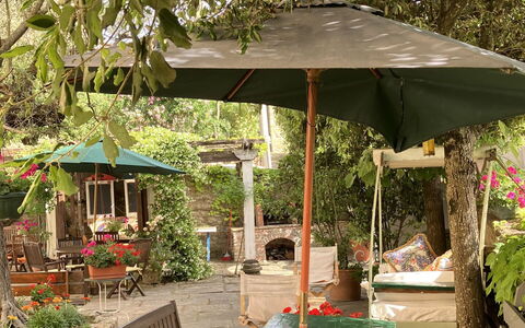 Villa Toppani Del Sodo: Plante, Plantesamfund, Skygge, Botanik, Udendørs Møbler, Bord, Blomst, Træ, Udendørs Bord, Fritid