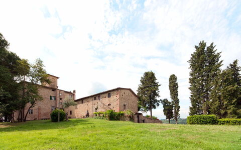 Villa Asciolo: Plante, Træ, Land Lot, Landdistrikt, Hus, Græsfamilien, Lawn, Græs-, Have, Landsby