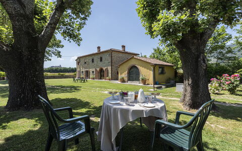 Villa Chio: Plante, Bord, Møbel, Ejendom, Himmel, Vindue, Bygning, Stol, Træ, Skygge