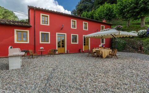 Villa Guamo: Plante, Bygning, Vindue, Sky, Himmel, Natur, Vejbelægning, Hus, Træ, Land Lot