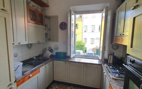 Lucida: Køkkenvask, Cabinetry, Håndvask, Countertop, Stueplante, Vindue, Køkken, Træ, Tap, Husholdningsapparat