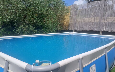 Casa Della Selce: Blå, Svømmepøl, Kompositmateriale, Skygge, Plast, Backyard