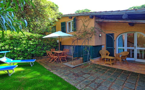 Le Dune: Plante, Møbel, Bord, Bygning, Ejendom, Vindue, Grøn, Stol, Træ, Udendørs Møbler