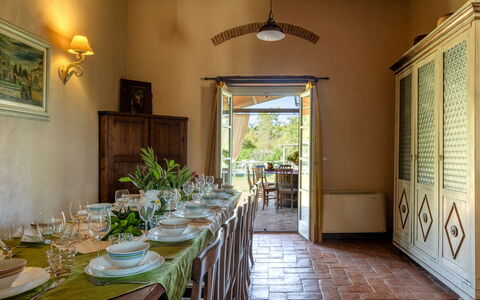Villa Leopolda Selvarella: Møbel, Bord, Stol, Køkken & Spisebord, Spisestue, Restaurant, Eco Hotel, Stueplante, Udendørs Møbler, Udendørs Bord