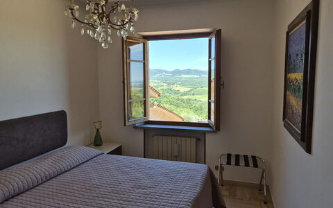 Casa Di Luca, Pool, Castelnuovo Berardenga: Hjem, Soveværelse, Sengetøj, Sengetøj, Seng, Sengetøj, Lampe, Bed Frame, Villa, Hotel