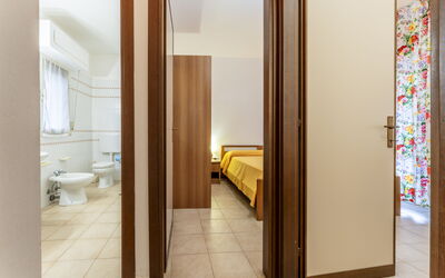 Feriebolig:&nbsp;Giannella Beach Residence Apartment Bilo 1