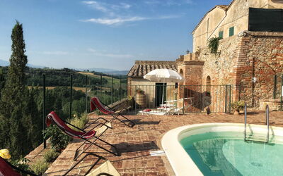 Casa le Crete - San Giovanni D'Asso, Toscana, Italien