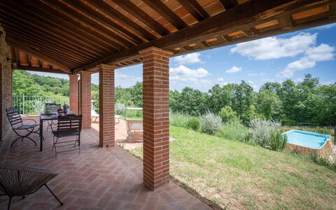 Vineyard’s Cottage With Pool, Ac, Wifi - Siena: Plante, Ejendom, Himmel, Sky, Natur, Træ, Skygge, Belysning, Arkitektur, Træ