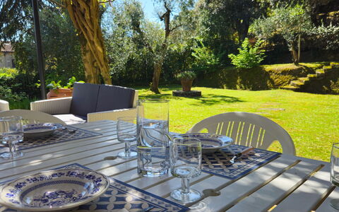 La Piccola Rocca: Bord, Plante, Bordservice, Møbel, Udendørs Bord, Stol, Træ, Udendørs Møbler, Køkken & Spisebord, Vinglas