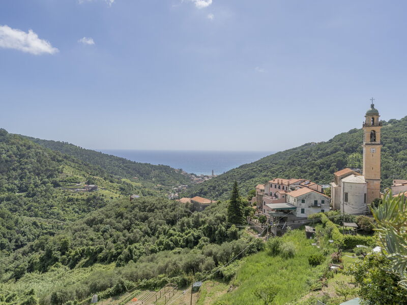 Emma House, Terrace and Sea View, Moneglia