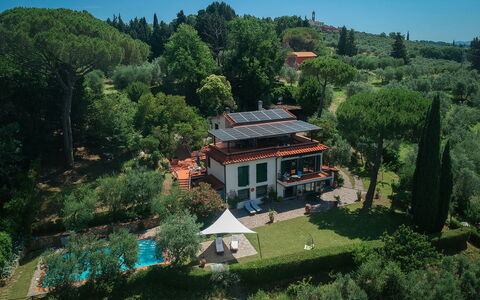 Chianti Hills Apartment, Pool, Ac: Busk, Have, Fritid, Estate, Skygge, Lawn, Eco Hotel, Gård, Hacienda, Backyard