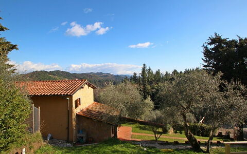 La Maggiolina & La Bastide: Sky, Plante, Himmel, Ejendom, Økoregion, Naturlige Landskab, Træ, Naturligt Miljø, Vindue, Land Lot