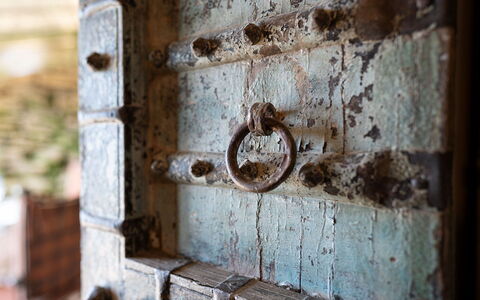 La Casa Sul Forte: Træ, Dør, Vindue, Vand, Mursten, Gas, Murværk, Metal