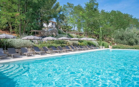 Melaiolo Modern Apartment With Pool, Montaione, To: Vand, Plante, Vandressourcer, Ejendom, Himmel, Natur, Azure, Svømmepøl, Træ, Naturlige Landskab