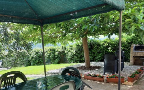 Il Bosco: Skygge, Baldakin, Have, Gazebo, Udendørs Møbler, Udendørs Struktur, Backyard, Udendørs Bord, Pavilion, Landscaping