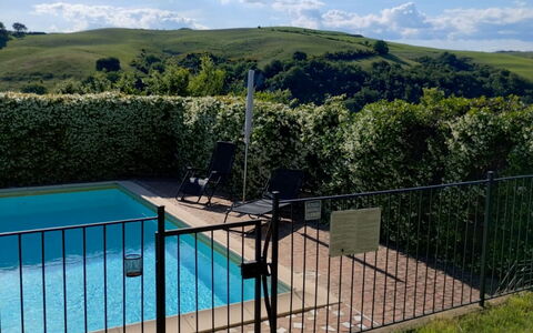 Il Bosco: Svømmepøl, Hegn, Land Lot, Have, Skygge, Lawn, Home Fencing, Backyard, Landscaping, Estate