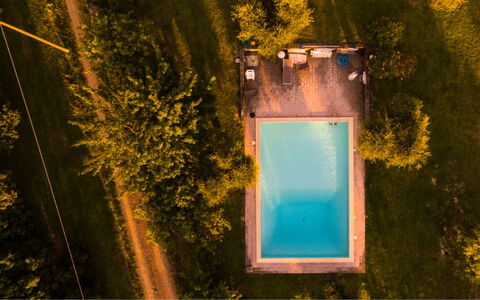 Podere Torre: Svømmepøl, Vand, Afspejling, Udvej, Fritid, Eco Hotel, Thermae, Ferieby, Water Feature, Reflekterende Pool