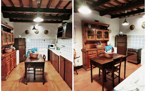 Casalunga: Møbel, Gulvbelægning, Indretning, Køkken, Træ, Cabinetry, Countertop, Etage, Køkken Apparat, Skab