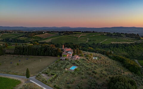 Villa del Riccio: Svømmepøl, Udvej, Hotel, Udendørs Møbler, Villa, Estate, Eco Hotel, Hacienda, Ferieby, Thermae