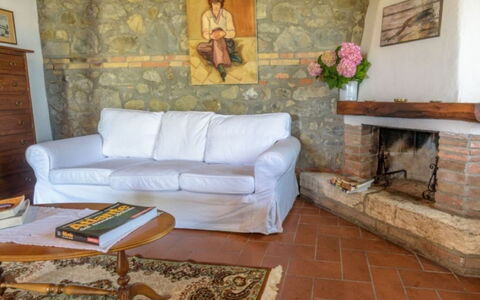 Podere del Mezzadro: Møbel, Gulvbelægning, Træ, Indretning, Etage, Bord, Værelse, Belysning, Couch, Stue