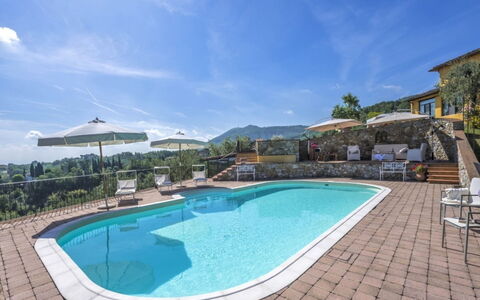 Villa Lucente: Svømmepøl, Udvej, Udendørs Møbler, Hotel, Eco Hotel, Ferieby, Villa