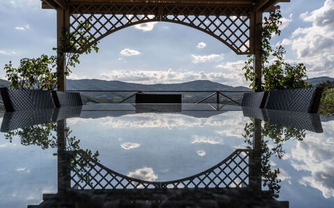 Villa Collinette: Skygge, Eco Hotel, Udendørs Struktur, Pavilion, Altan