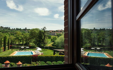 Il Noceto: Have, Svømmepøl, Udvej, Eco Hotel, Plantation, Landscaping, Hæk, Hacienda, Parkere, Villa