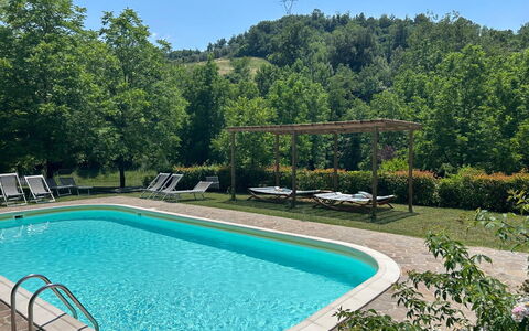 Montaione Country House Amarrante, Pool, Ac: Svømmepøl, Udendørs Møbler, Udvej, Skygge, Thermae, Eco Hotel, Fritid, Have, Hacienda, Landscaping